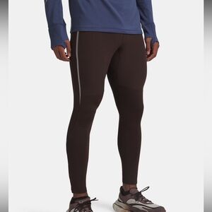 Under Armour Men's Brown Halo Cold Weather Running Leggings